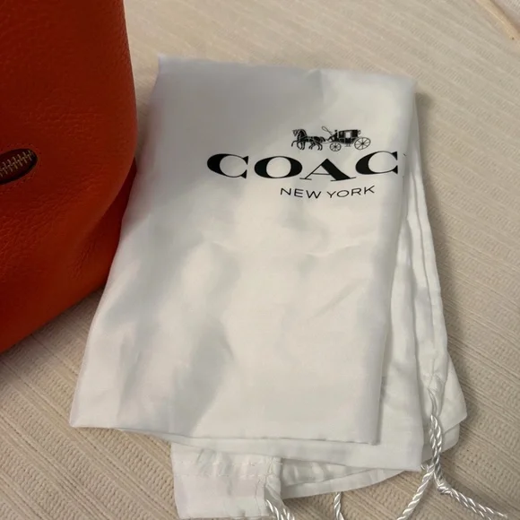 Coach Vibrant Orange Satchel - Picture 10 of 11